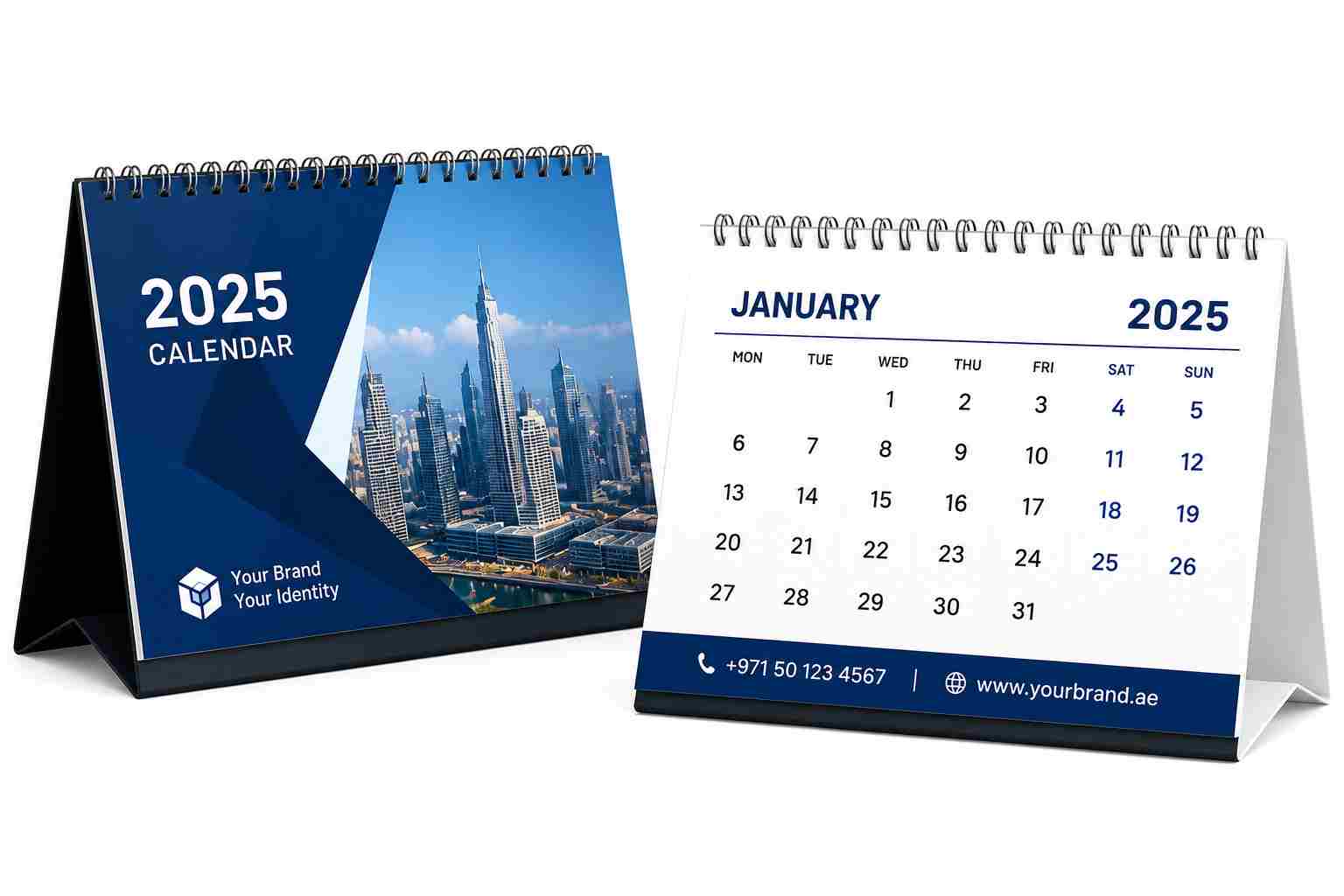 Bulk Office Desktop Calendar Printing Dubai