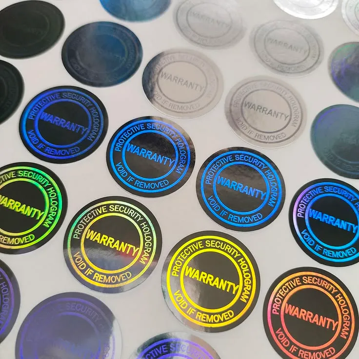 Holographic Security Sticker Printing Dubai