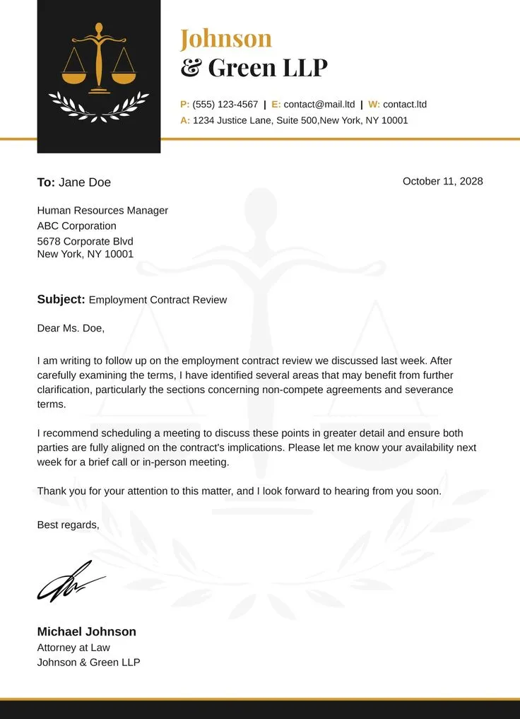 Legal Letterhead Printing Dubai