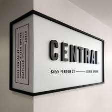 Custom 3D signage