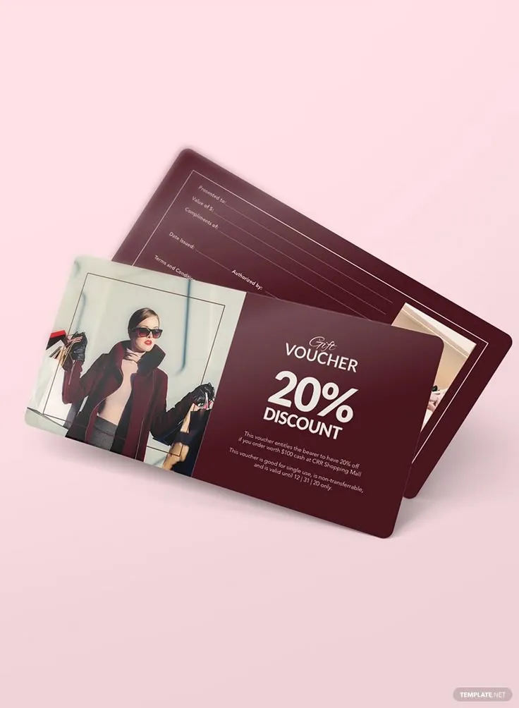 Custom Gift Vouchers Printing Dubai