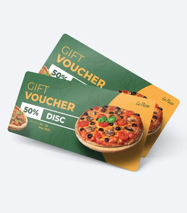 Custom Gift Vouchers Printing Dubai